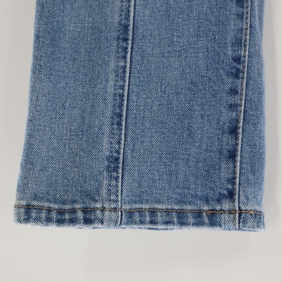 Kancan Marley High Rise Slim Straight Jeans Women 9/28 Blue Work Casual Chic Mod - Picture 13 of 16